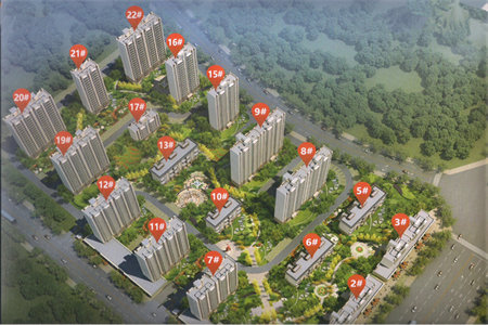 天一城2室2厅1卫99㎡付房9.53